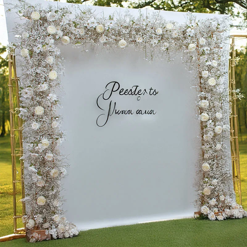 New Release Artificial Baby's Breath Flower Rows Transform Wedding Backdrops Create Stunning Window Lintels Archways Table Decor
New Release Artificial Baby's Breath Flower Rows Transform Wedding Backdrops Create Stunning Window Lintels Archways Table Decor