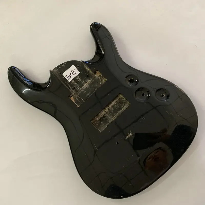 FB065 Black Color 7 String Electric Guitar Body in Solid Wood HH Pickups Right Hand with Damages for DIY
FB065 Black Color 7 String Electric Guitar Body in Solid Wood HH Pickups Right Hand with Damages for DIY