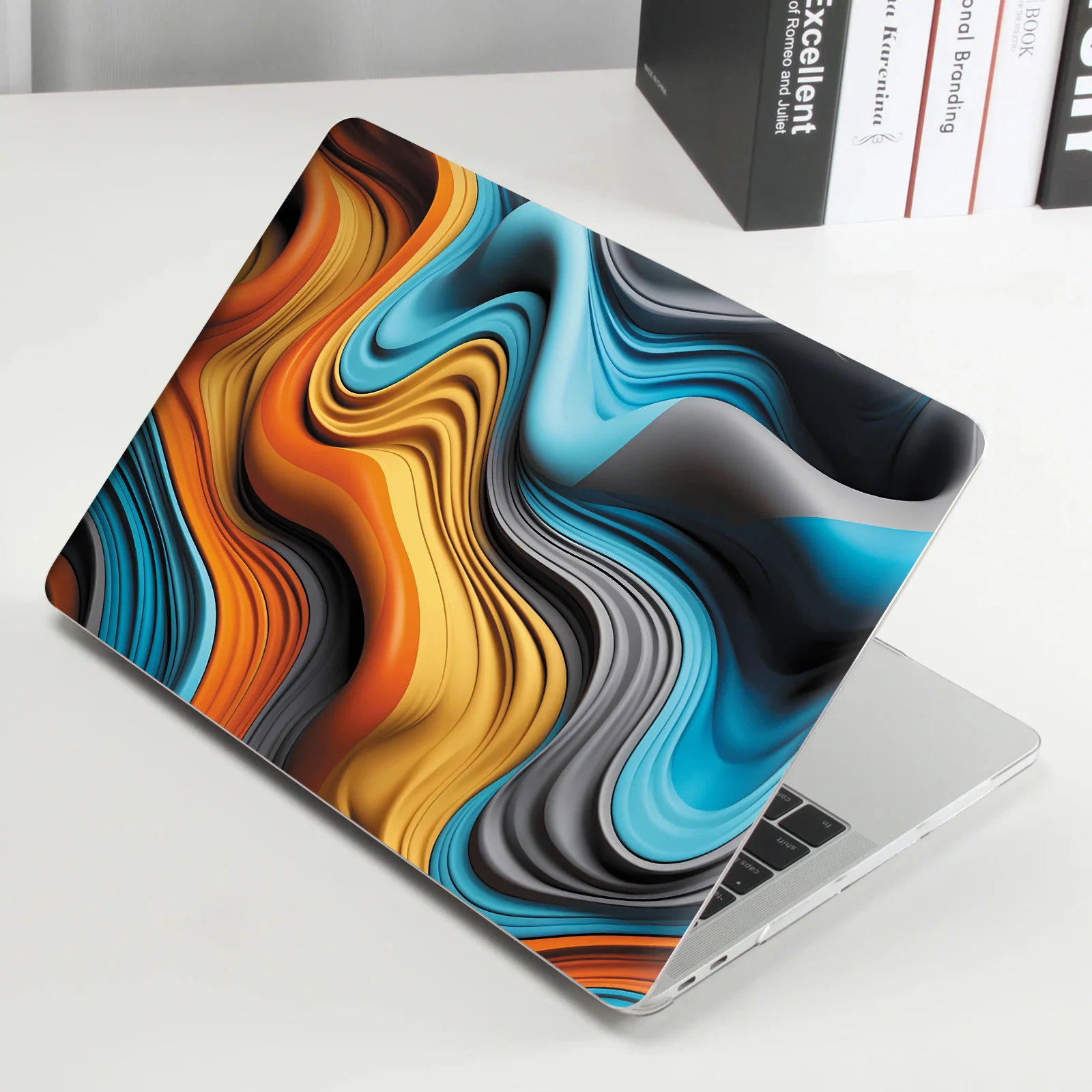 DIY set of 2 A + C surface rendering laptop protective film, bright self-adhesive removable decorative sticker
DIY set of 2 A + C surface rendering laptop protective film, bright self-adhesive removable decorative sticker