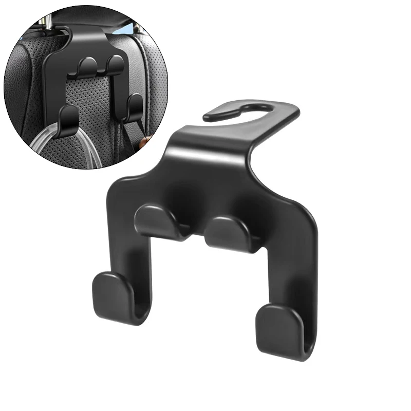 Universal Car Seat Headrest Hook Storage Organizer Black Hanger For Handbag Purse Coat Fit All Vehicle
Universal Car Seat Headrest Hook Storage Organizer Black Hanger For Handbag Purse Coat Fit All Vehicle