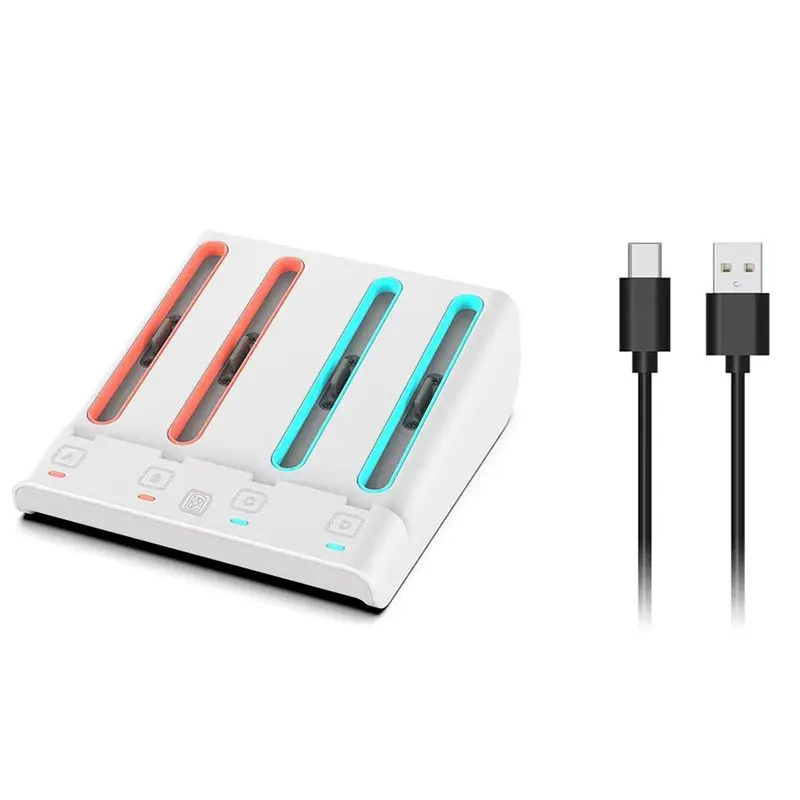 【SURPISE】Зарядная док-станция 8-в-1 для N-Switch / And-Switch 2, двунаправленная магнитная станция для быстрой зарядки контроллеров
【SURPISE】Зарядная док-станция 8-в-1 для N-Switch / And-Switch 2, двунаправленная магнитная станция для быстрой зарядки контроллеров