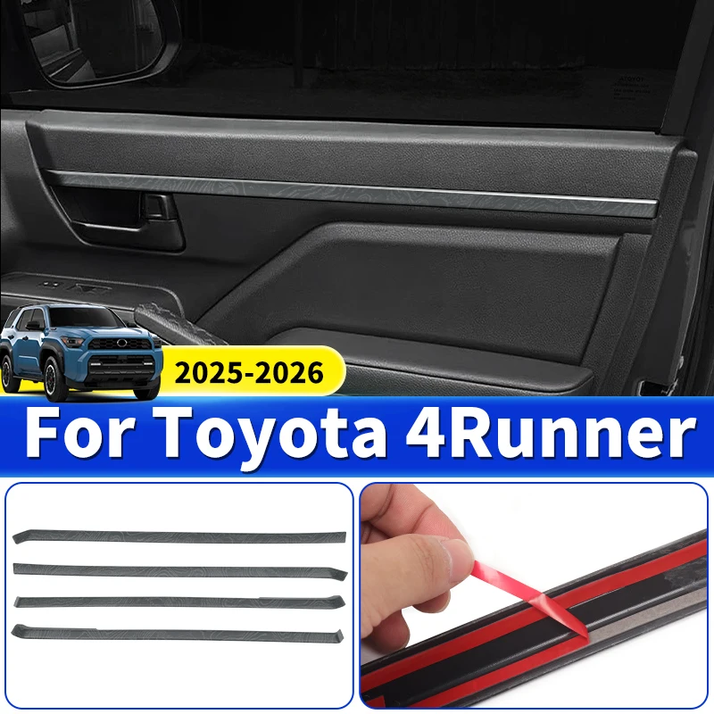 For Toyota 4Runner 2024-2026 Door Panel Accent Trim Cover Interior Decoration Modification Accessories
For Toyota 4Runner 2024-2026 Door Panel Accent Trim Cover Interior Decoration Modification Accessories