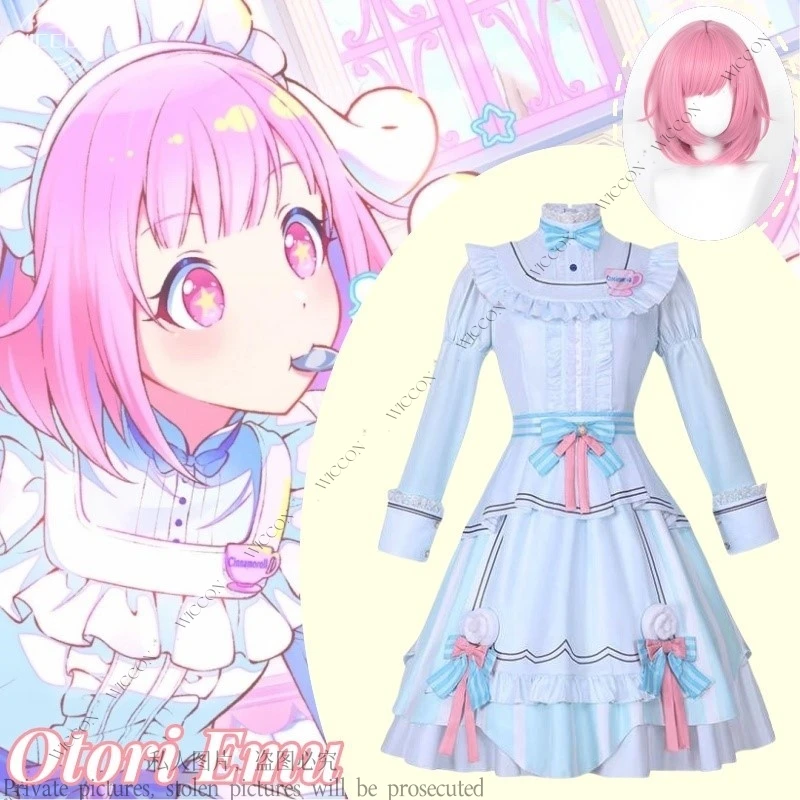 Project Sekai Colorful Stage Wonderlands×Showtime Otori Emu PJSK Косплей Костюм Парик Повседневное Платье Наряд Kawai Мультфильм Белый Костюм
Project Sekai Colorful Stage Wonderlands×Showtime Otori Emu PJSK Косплей Костюм Парик Повседневное Платье Наряд Kawai Мультфильм Белый Костюм
