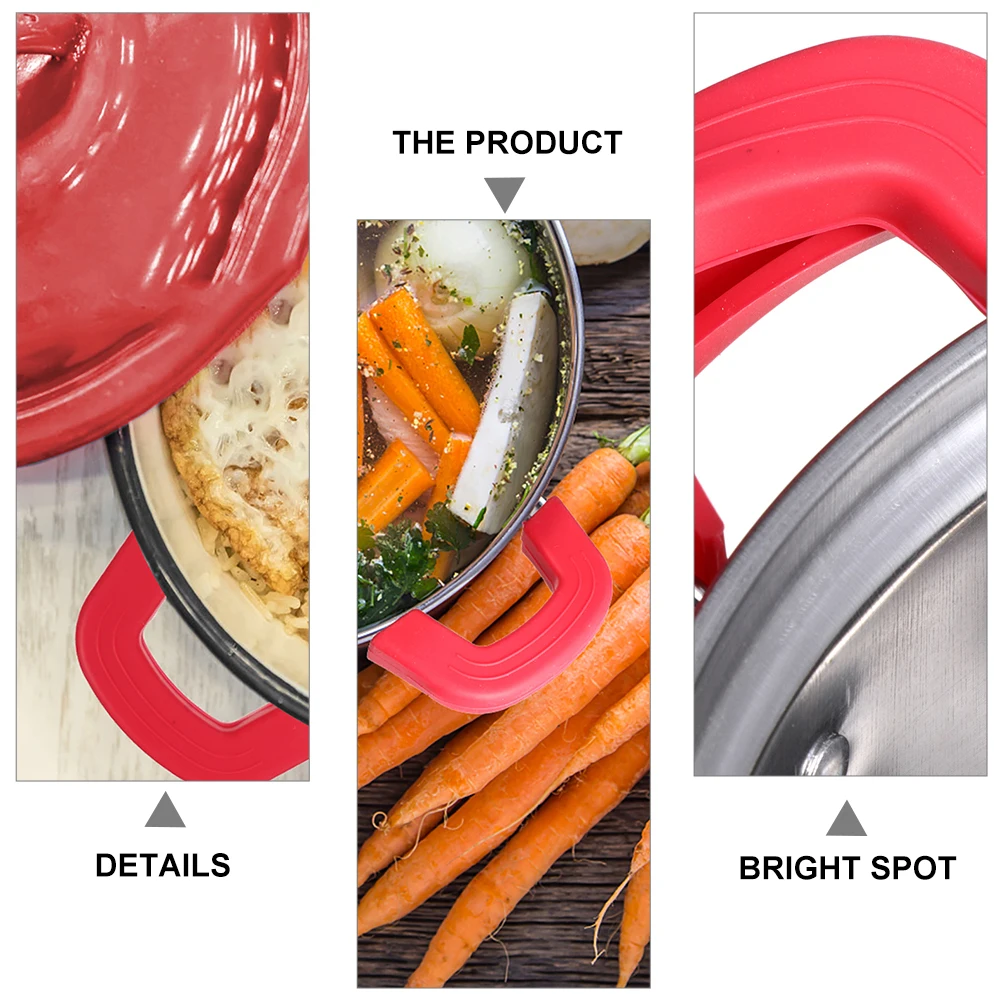 Silicone Pot Handle Holder Anti Scalding Kitchen Tools Heat Resistant Non Slip Cover Cookware Pan Utensils Gel Pad Dining Bar 
Silicone Pot Handle Holder Anti Scalding Kitchen Tools Heat Resistant Non Slip Cover Cookware Pan Utensils Gel Pad Dining Bar