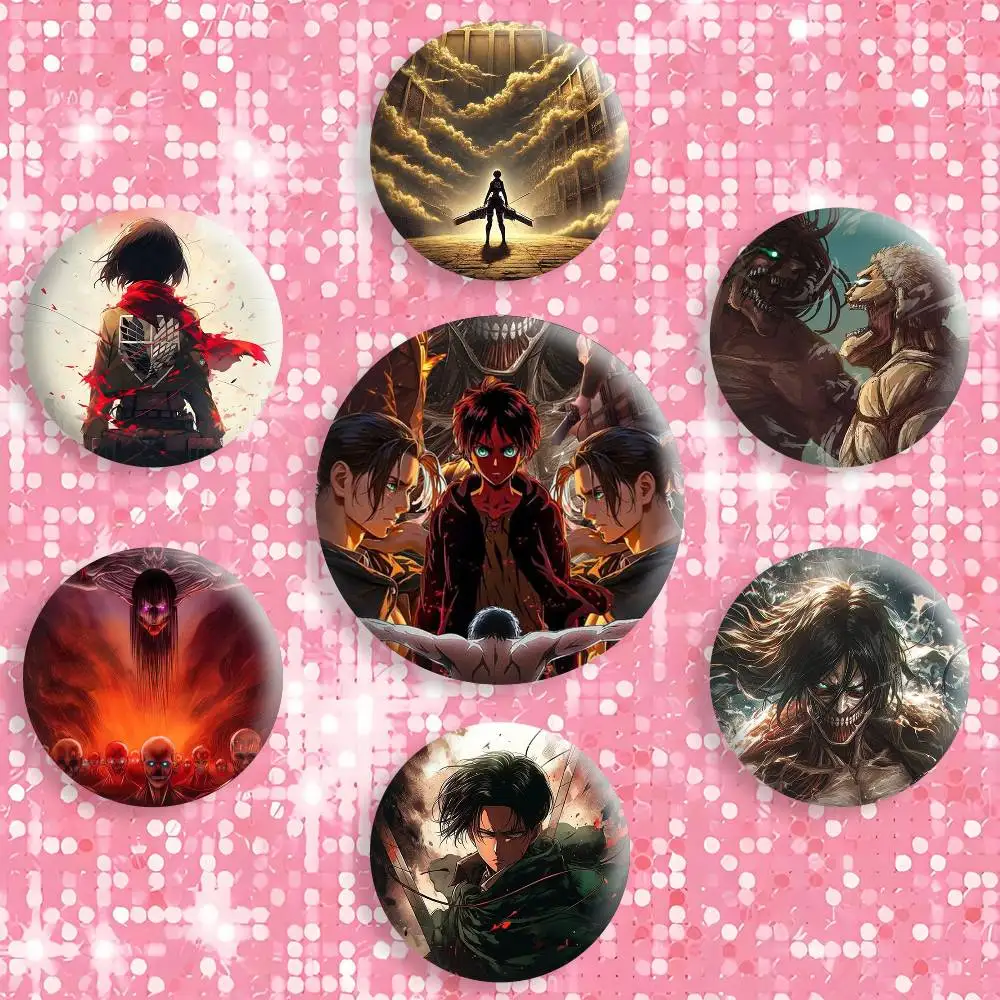 Anime A-Attack COOL On Titan Brooches Cartoon Badge Pins Backpack Hat Accessories Friend Gift
Anime A-Attack COOL On Titan Brooches Cartoon Badge Pins Backpack Hat Accessories Friend Gift