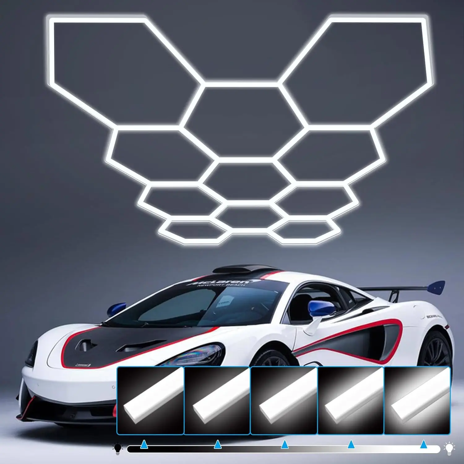 Модернизированные диммируемые светодиодные светильники для гаража в форме шестиугольника, 48 штук, сверхъяркие, для спортзала, подвала, салона
Модернизированные диммируемые светодиодные светильники для гаража в форме шестиугольника, 48 штук, сверхъяркие, для спортзала, подвала, салона