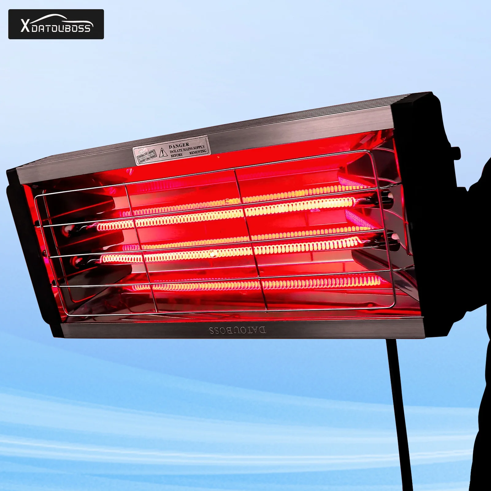 DATOU Shortwave Infrared Paint Curing Lamp Spray Baking Booth Light 2000W IR Lamp for Car Body Repair Paint Curing Systems
DATOU Shortwave Infrared Paint Curing Lamp Spray Baking Booth Light 2000W IR Lamp for Car Body Repair Paint Curing Systems