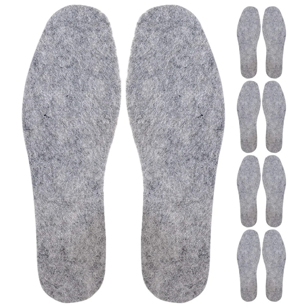 5pcs 5 Pairs Warm Insoles 5mm Thick Grey Wool Boot Inserts Size 41 45 Reusable Sweat Absorbing Shoe Pads Winter Care Foot Tools
5pcs 5 Pairs Warm Insoles 5mm Thick Grey Wool Boot Inserts Size 41 45 Reusable Sweat Absorbing Shoe Pads Winter Care Foot Tools