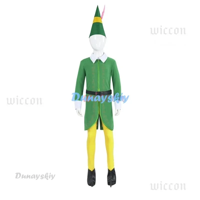 COSda@Christmas Elf Cosplay Costume Coat Hat Pants Shoe Cover Belt Red Feather Christmas Green Christmas Costume Green SuitCOSda
COSda@Christmas Elf Cosplay Costume Coat Hat Pants Shoe Cover Belt Red Feather Christmas Green Christmas Costume Green SuitCOSda