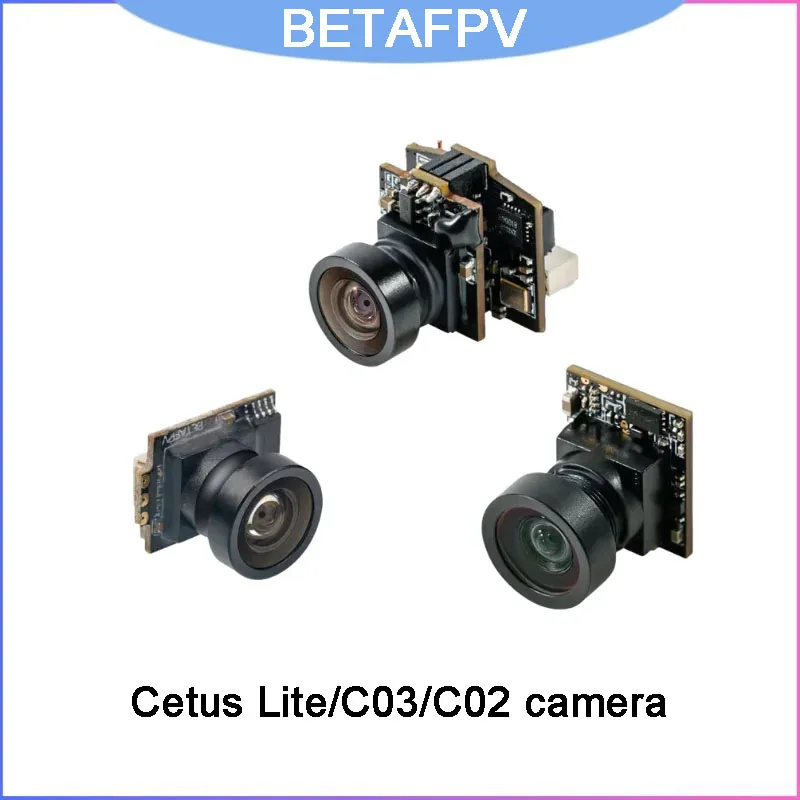 BETAFPV C02 C03 FPV Camera VTX Combo, Ultralight AIO for Whoop and Cetus Lite Drone, 4:3 NTSC PAL Micro Racing
BETAFPV C02 C03 FPV Camera VTX Combo, Ultralight AIO for Whoop and Cetus Lite Drone, 4:3 NTSC PAL Micro Racing