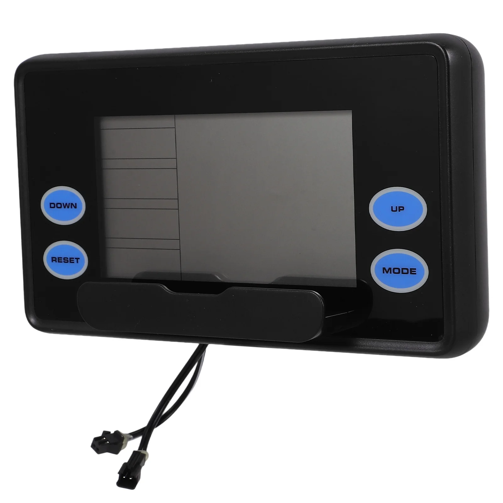 Fitness Rowing Monitor Device with Clear LCD Display for Workout Tracking Compatible with Most Home Exercise Machines