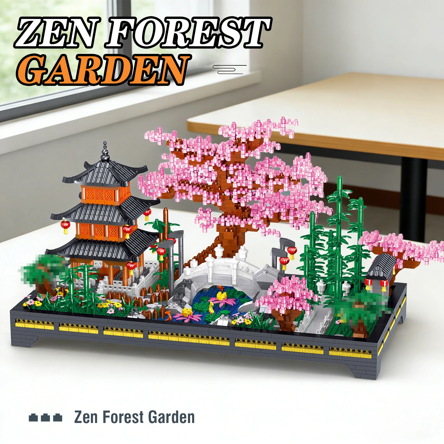 2805pieces Courtyard Building Blocks Garden Zen Forest Garden DIY Assembling Bricks Toy for Kids Adult Xmas Gifts for Collection
2805pieces Courtyard Building Blocks Garden Zen Forest Garden DIY Assembling Bricks Toy for Kids Adult Xmas Gifts for Collection