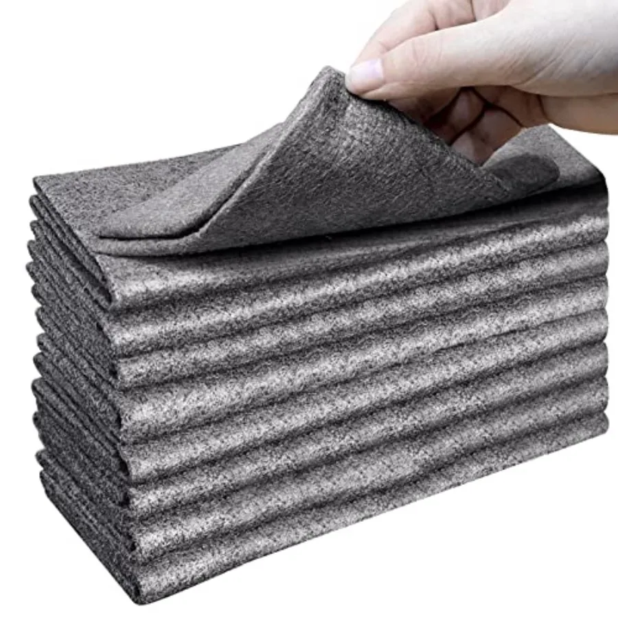 Thickened Magic Cleaning Cloth, 8 Pcs Lint Free Cloth, Reusable Microfiber Cleaning Rag for Windows, Mirror, Glass, Car
Thickened Magic Cleaning Cloth, 8 Pcs Lint Free Cloth, Reusable Microfiber Cleaning Rag for Windows, Mirror, Glass, Car