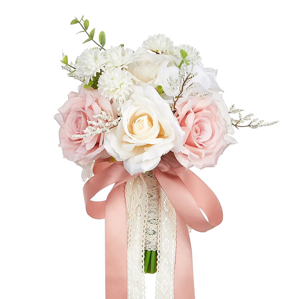 Pink Wedding Bouquets for Bride Bridesmaid, Artificial Fake Roses Flowers Champagne Ivory Pastel Pink Bridal Bouquet Spring Fall
Pink Wedding Bouquets for Bride Bridesmaid, Artificial Fake Roses Flowers Champagne Ivory Pastel Pink Bridal Bouquet Spring Fall