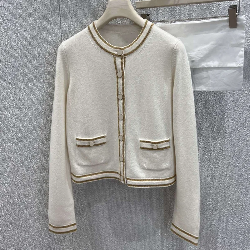 Высококачественный женский кардиган-свитер с одинаковыми краями, круглым вырезом и застежкой на одной пуговице, трикотаж 25121848
Высококачественный женский кардиган-свитер с одинаковыми краями, круглым вырезом и застежкой на одной пуговице, трикотаж 25121848