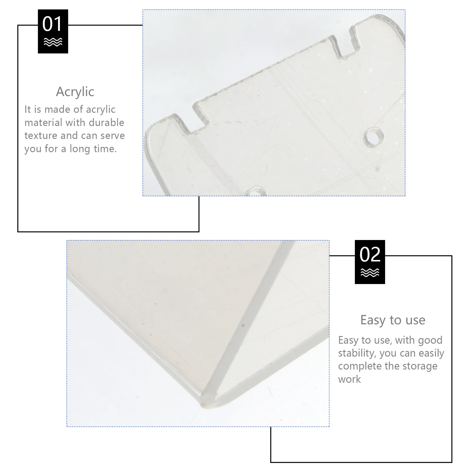 5Pcs Acrylic Earring Storage Stand Jewelry Holder Organizer Display Rack for Earrings Jewelry Storage Box Organizer
5Pcs Acrylic Earring Storage Stand Jewelry Holder Organizer Display Rack for Earrings Jewelry Storage Box Organizer