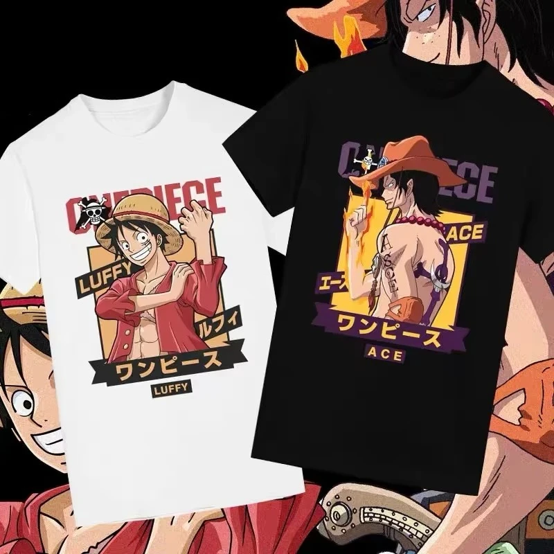 Хлопковая футболка унисекс с японским аниме ONE PIECE, мужская футболка Baju Lelaki Wanita Perempuan, женский топ с короткими рукавами и рисунком аниме
Хлопковая футболка унисекс с японским аниме ONE PIECE, мужская футболка Baju Lelaki Wanita Perempuan, женский топ с короткими рукавами и рисунком аниме
