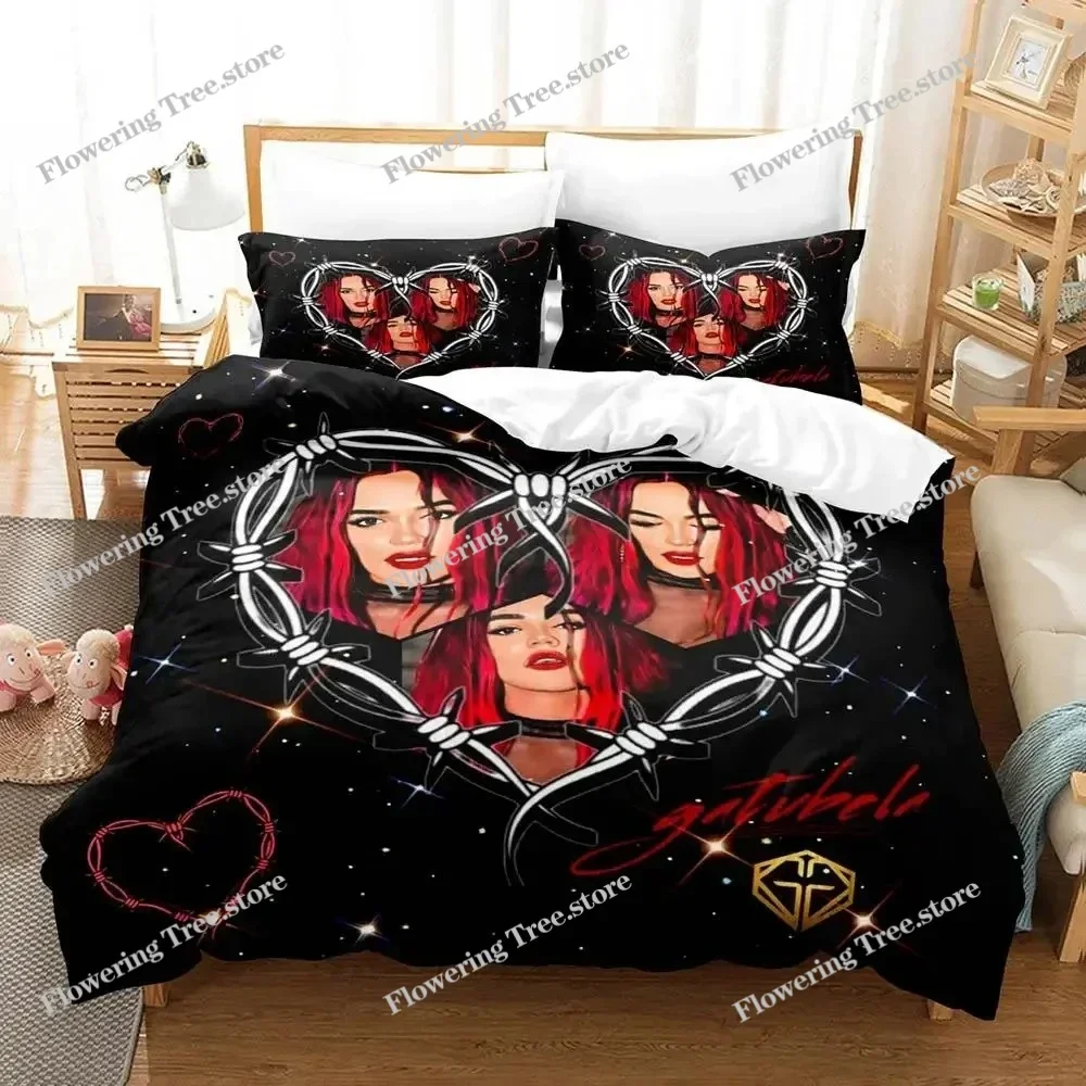3D Print Singer Karol G Bedding Set Duvet Cover Bed Set Quilt Cover Pillowcase Comforter king Queen Size Boys Adult Bedding Set
3D Print Singer Karol G Bedding Set Duvet Cover Bed Set Quilt Cover Pillowcase Comforter king Queen Size Boys Adult Bedding Set