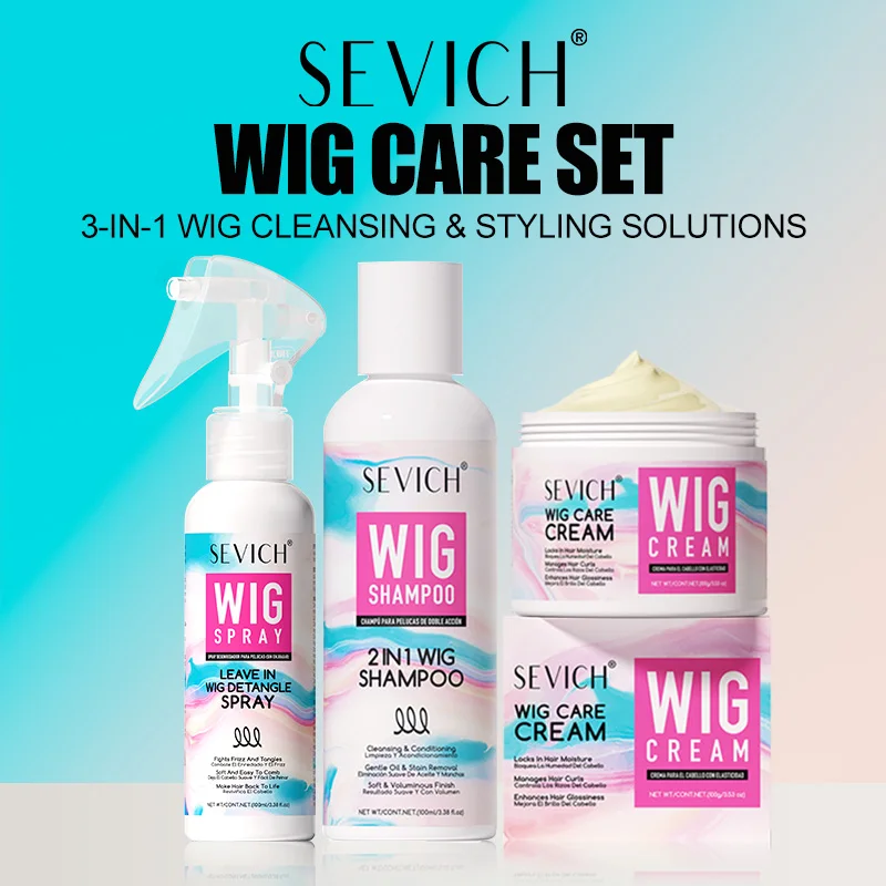 Профессиональные средства для ухода за париками SEVICH: кератиновая маска для разглаживания волос, контроль жирности, глубокое очищение, шампунь для париков, спрей для ухода за париками
Профессиональные средства для ухода за париками SEVICH: кератиновая маска для разглаживания волос, контроль жирности, глубокое очищение, шампунь для париков, спрей для ухода за париками