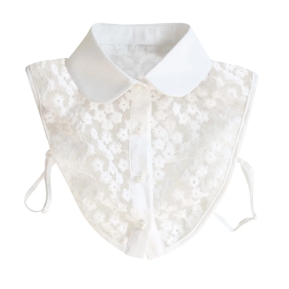 Lace Collar For Women Detachable Fake Half Shirt Blouse Neckline Accessory Lightweight Comfortable All-Season Wear White
Lace Collar For Women Detachable Fake Half Shirt Blouse Neckline Accessory Lightweight Comfortable All-Season Wear White