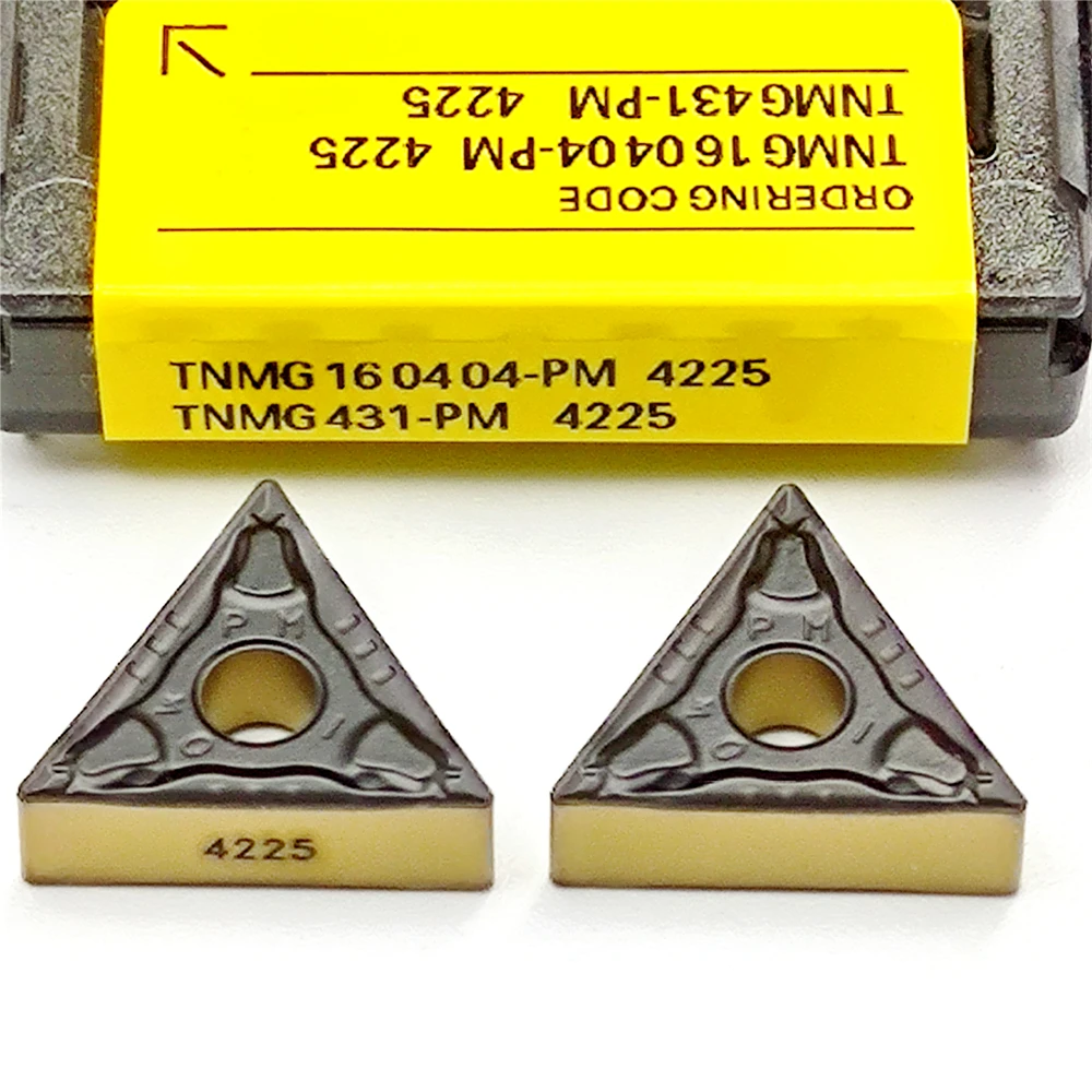 TNMG160408 PM4225 TNMG160404 TNMG160404R ES4225 TNMG160404L External Turning Tool Tnmg 160404/160408 Cermet Carbide insert Blade
TNMG160408 PM4225 TNMG160404 TNMG160404R ES4225 TNMG160404L External Turning Tool Tnmg 160404/160408 Cermet Carbide insert Blade