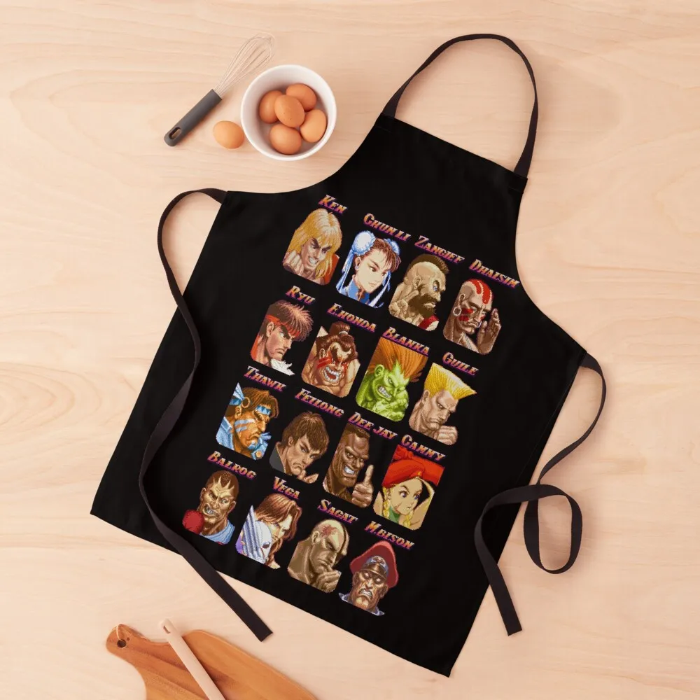 Street fighter Select Apron Cleaning Products For Home Barista men's barbecue Apron
Street fighter Select Apron Cleaning Products For Home Barista men's barbecue Apron