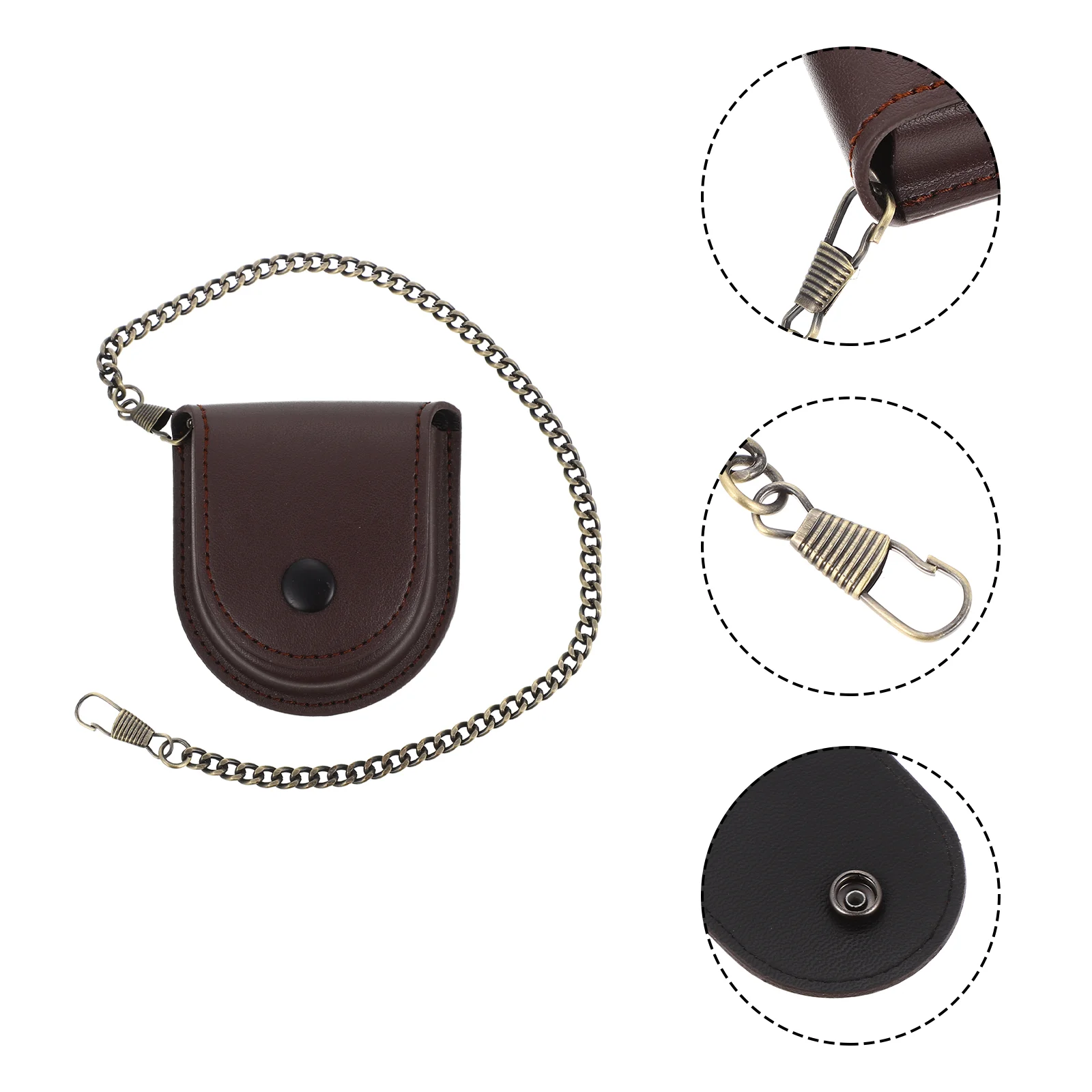 Pocket Watch Case Retro PU Dustproof Scratchproof Storage Box for Men Gifts Father Husband Protective ganizer
Pocket Watch Case Retro PU Dustproof Scratchproof Storage Box for Men Gifts Father Husband Protective ganizer