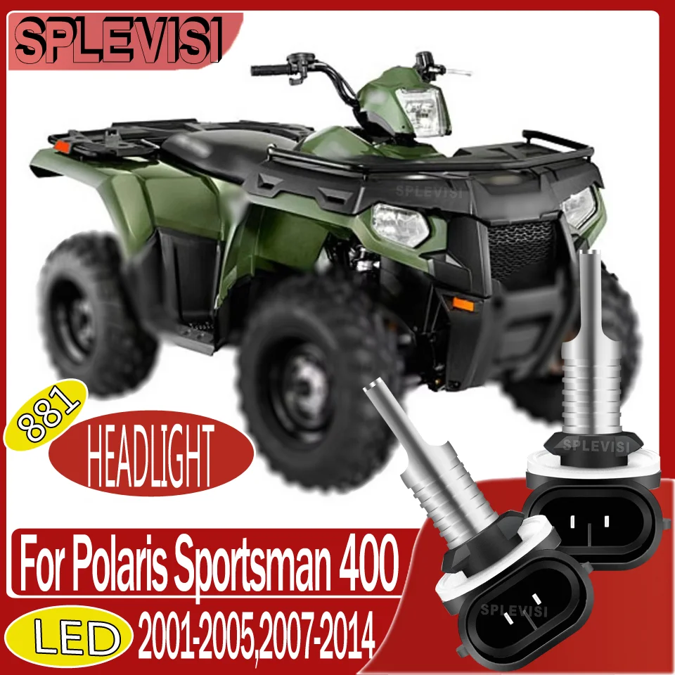 Uniform and Bright Illumination Easy to Install 881 motorcycle Headlight LED Bulbs For Polaris Sportsman 400 2001-2005,2007-2014
Uniform and Bright Illumination Easy to Install 881 motorcycle Headlight LED Bulbs For Polaris Sportsman 400 2001-2005,2007-2014