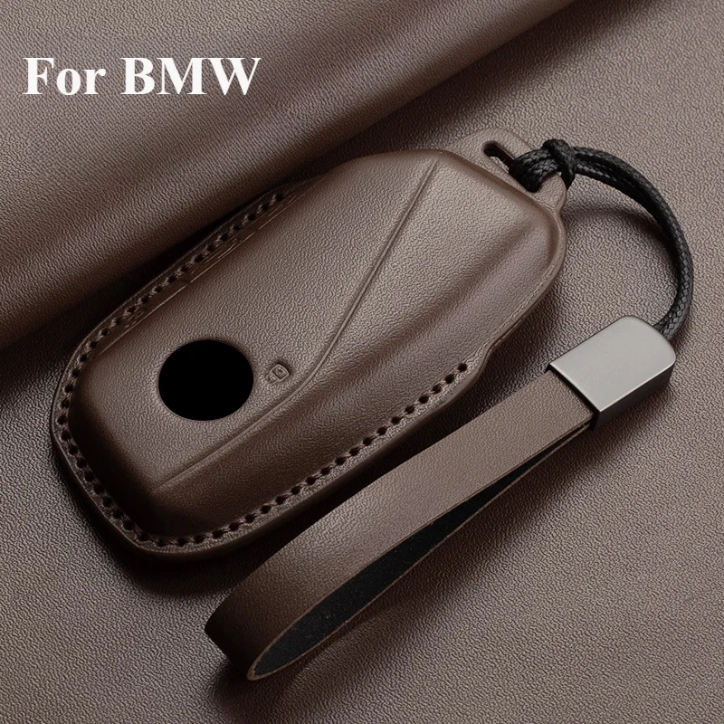 Leather Car Remote Key Case Cover Shell For BMW i7 X7 G07 LCI iX I20 X1 U11 7 Series G70 G09 XM U06 G81 M3 Keyless Protector Fob
Leather Car Remote Key Case Cover Shell For BMW i7 X7 G07 LCI iX I20 X1 U11 7 Series G70 G09 XM U06 G81 M3 Keyless Protector Fob