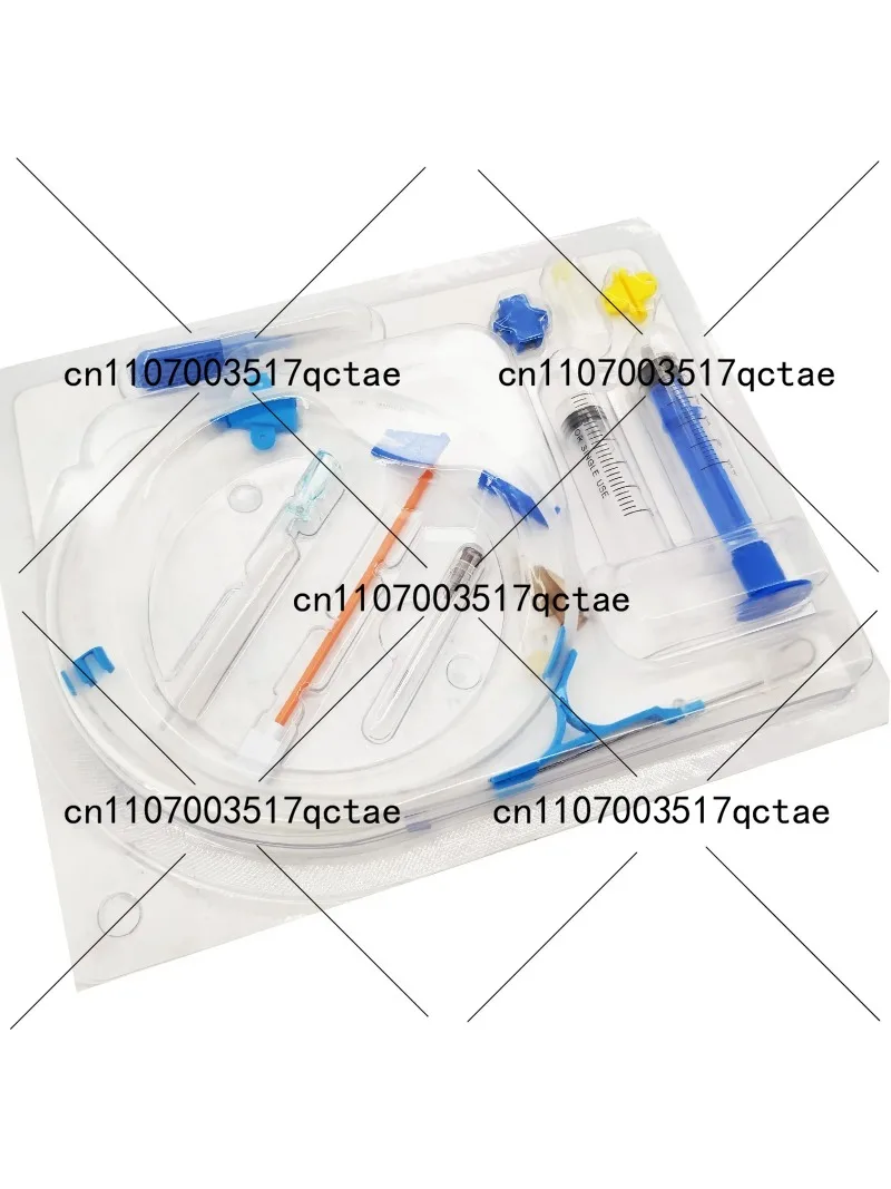 Disposable Double Lumen CVC Kit Central Venous Catheter Set
Disposable Double Lumen CVC Kit Central Venous Catheter Set
