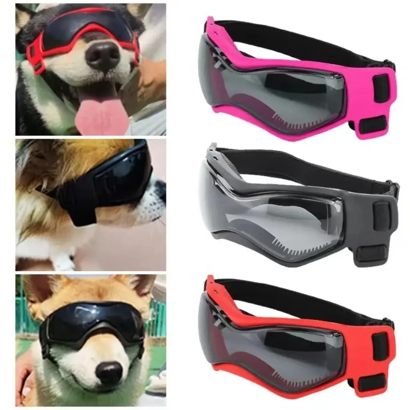 3 Color Pet Dog Sunglasses Windproof Anti-UV Cat Protective Goggles Adjustable Strap for Small Dog Riding Driving Glasses
3 Color Pet Dog Sunglasses Windproof Anti-UV Cat Protective Goggles Adjustable Strap for Small Dog Riding Driving Glasses