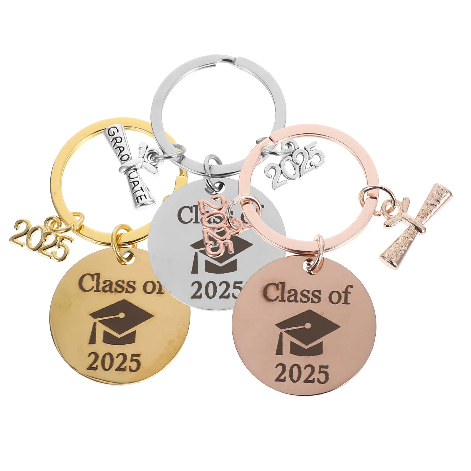 3 Pcs School Keychain Charms Graduation Gifts Souvenir Zinc Alloy Season Accessory Party Supplies
3 Pcs School Keychain Charms Graduation Gifts Souvenir Zinc Alloy Season Accessory Party Supplies
