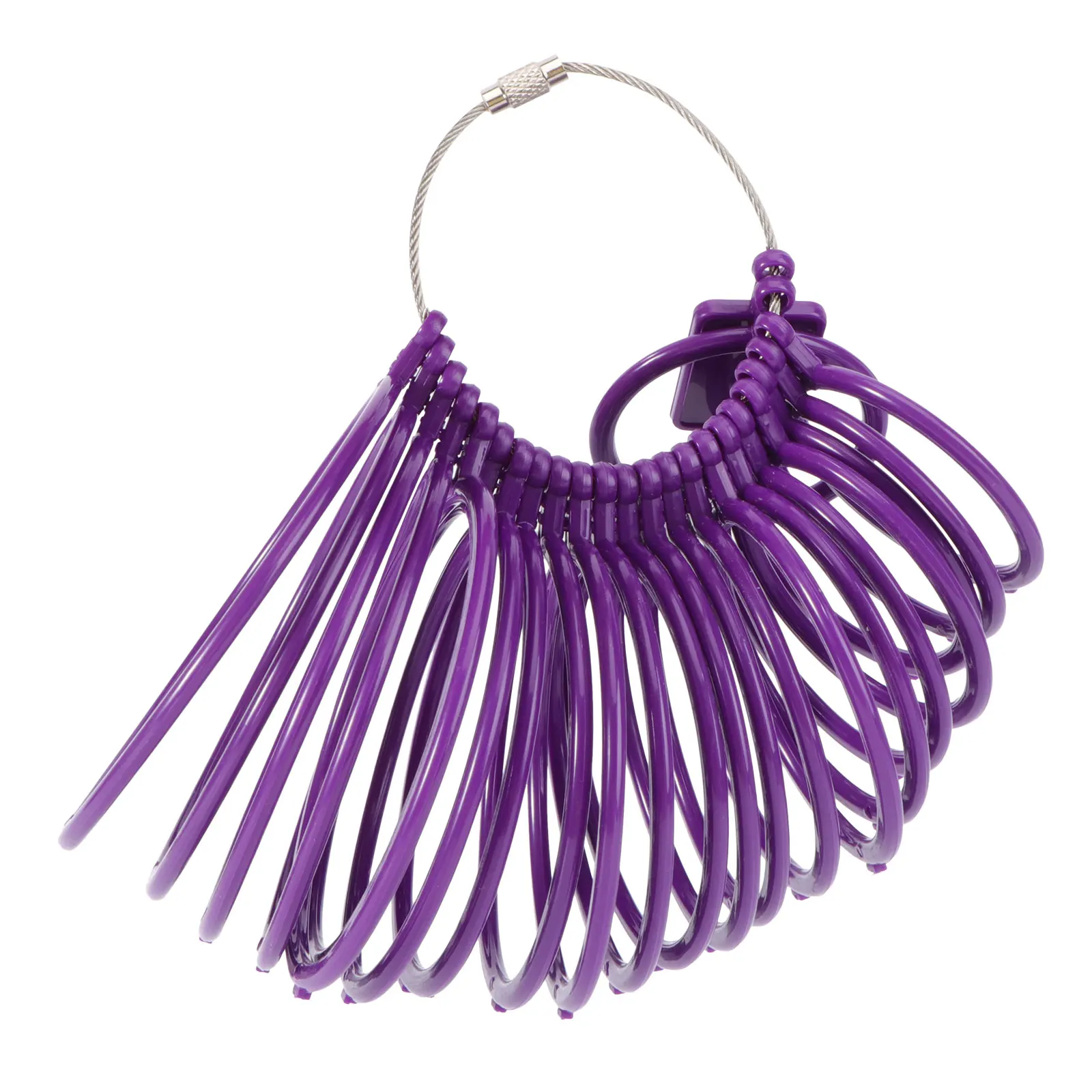 Plastic Bracelet Measuring Circle 1-23 Diameter Wrist Size Purple Bangle Tool Portable Jewelry DIY Professional
Plastic Bracelet Measuring Circle 1-23 Diameter Wrist Size Purple Bangle Tool Portable Jewelry DIY Professional