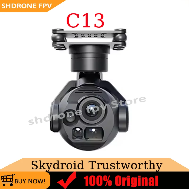 Skydroid C13 Multifunctional 3-Light Gimbal Camera – 30x Zoom, Auto Target Lock, 3-Axis Stabilization for RC Drones
Skydroid C13 Multifunctional 3-Light Gimbal Camera – 30x Zoom, Auto Target Lock, 3-Axis Stabilization for RC Drones