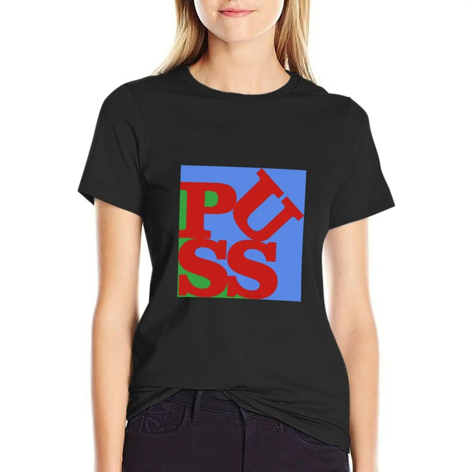 Puss NYC Modern Art T-Shirt new edition customizeds sports fans anime clothes tops for Women
Puss NYC Modern Art T-Shirt new edition customizeds sports fans anime clothes tops for Women