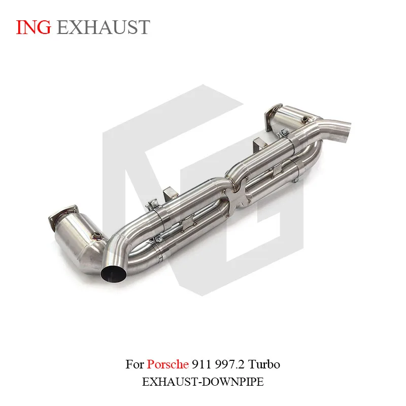 ING Performance Stainless steel Catback Valve for Porsche 911 997.2 Turbo Auto without Muffler and valve Exhaust Syste
ING Performance Stainless steel Catback Valve for Porsche 911 997.2 Turbo Auto without Muffler and valve Exhaust Syste