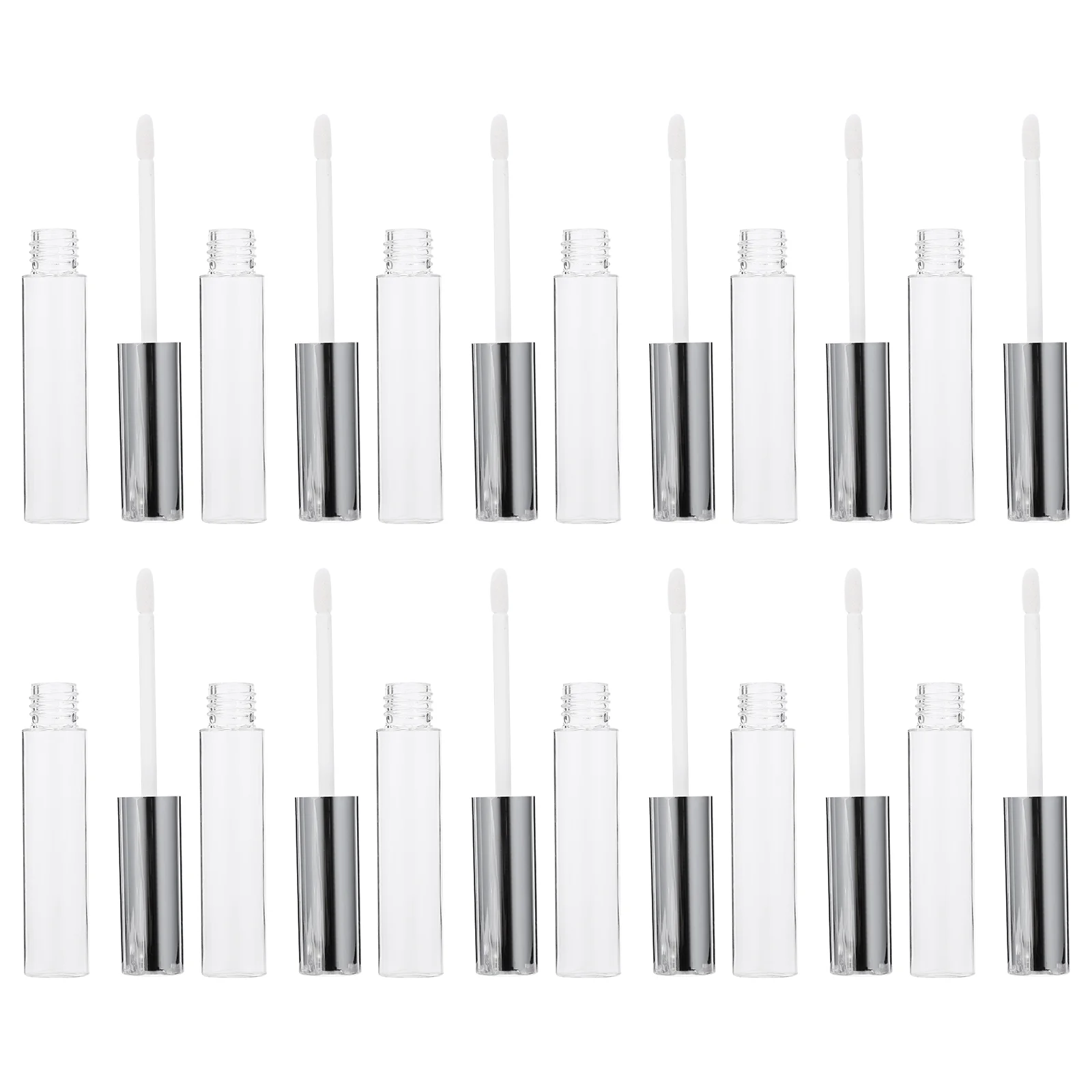 12pcs 10ml Creative Lip Gloss Tube Round Lip Gloss Empty Tube Storage Container (Silver) Lip Gloss Container
12pcs 10ml Creative Lip Gloss Tube Round Lip Gloss Empty Tube Storage Container (Silver) Lip Gloss Container