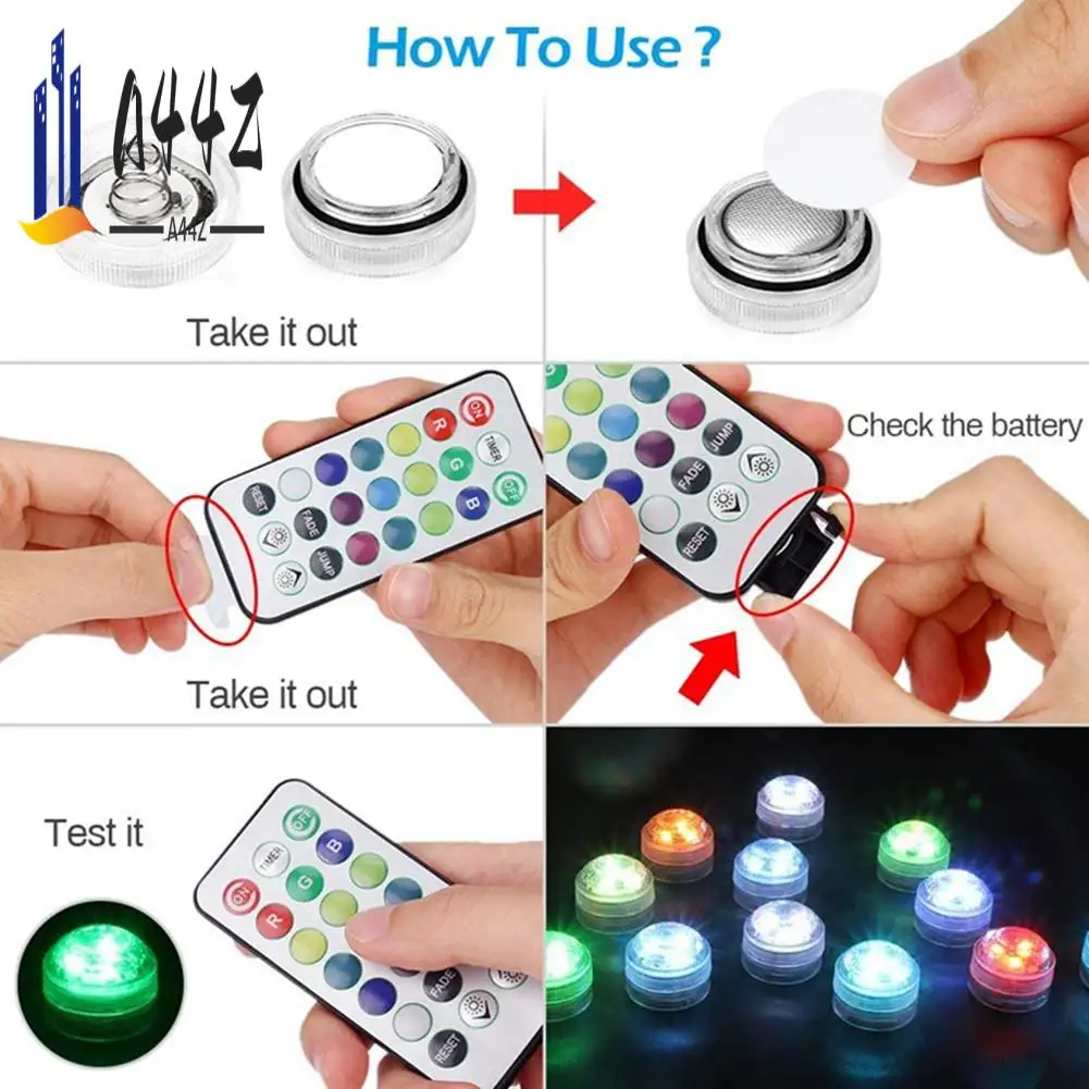 A44Z-Беспроводной цветной светодиодный салон автомобиля, окружающее освещение, пульт дистанционного управления, на батарейках, ваза, украшение для бассейна, пруда, фонаря
A44Z-Беспроводной цветной светодиодный салон автомобиля, окружающее освещение, пульт дистанционного управления, на батарейках, ваза, украшение для бассейна, пруда, фонаря