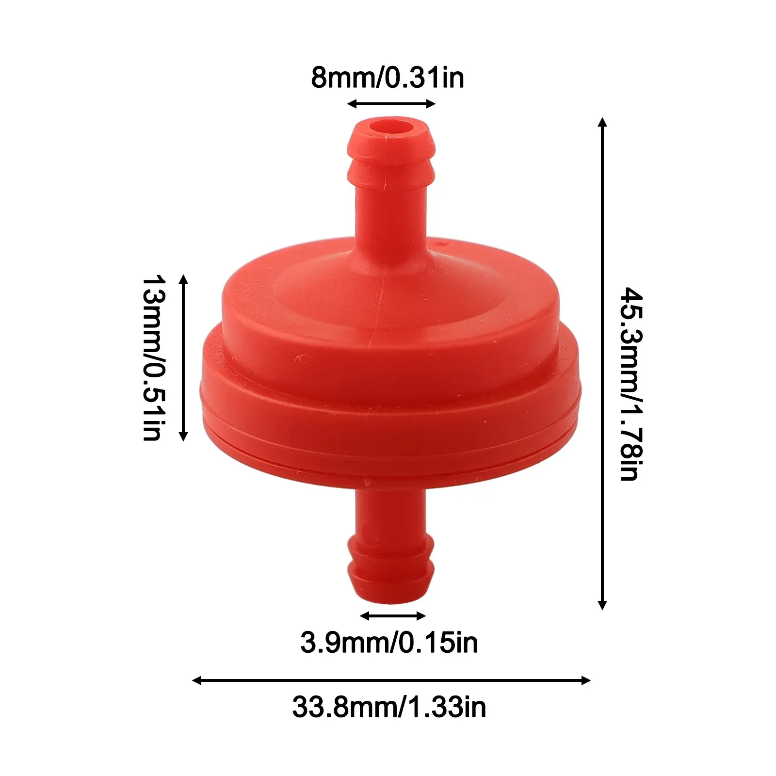 Fuel Filter Replacement Set Includes Six Filters & Eighteen Hose Clamps Suitable for Multiple Types of Small Engines
Fuel Filter Replacement Set Includes Six Filters & Eighteen Hose Clamps Suitable for Multiple Types of Small Engines