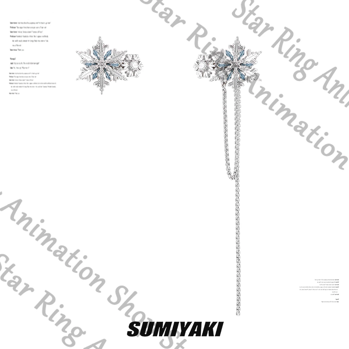Love and Deepspace Zayne Snowflake Anime Ear Clip Ear Clips Earrings Tassels Ornament Cospaly Gift Cartoon Accessory
Love and Deepspace Zayne Snowflake Anime Ear Clip Ear Clips Earrings Tassels Ornament Cospaly Gift Cartoon Accessory