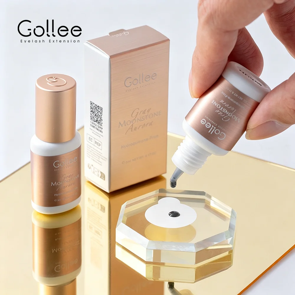 Gollee 0.5s Light Gray Point Is Traceless Glue for Eyelash Hydroquinone Free Professional Lash Extensions Glue for Salon Makeup
Gollee 0.5s Light Gray Point Is Traceless Glue for Eyelash Hydroquinone Free Professional Lash Extensions Glue for Salon Makeup