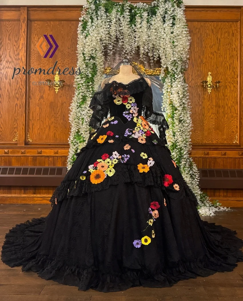 Convertible 2 In 1 Black Gothic Wedding Dress Florals Two Piece Detachable Skirt Bridal Dress 2025 Lace Halloween Customized
Convertible 2 In 1 Black Gothic Wedding Dress Florals Two Piece Detachable Skirt Bridal Dress 2025 Lace Halloween Customized