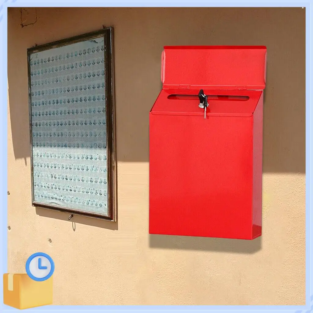 Popular 1Pcs Modern Mailbox Comment Letter Deposit Suggestion Drop Box Secured Payments Key Paperwork Secure Postbox Decor 
Popular 1Pcs Modern Mailbox Comment Letter Deposit Suggestion Drop Box Secured Payments Key Paperwork Secure Postbox Decor