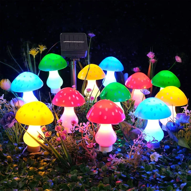 New Mushroom Light Outdoor LED Solar Mushroom Light Garden Waterproof Decorative Floor Plug-in Light
New Mushroom Light Outdoor LED Solar Mushroom Light Garden Waterproof Decorative Floor Plug-in Light