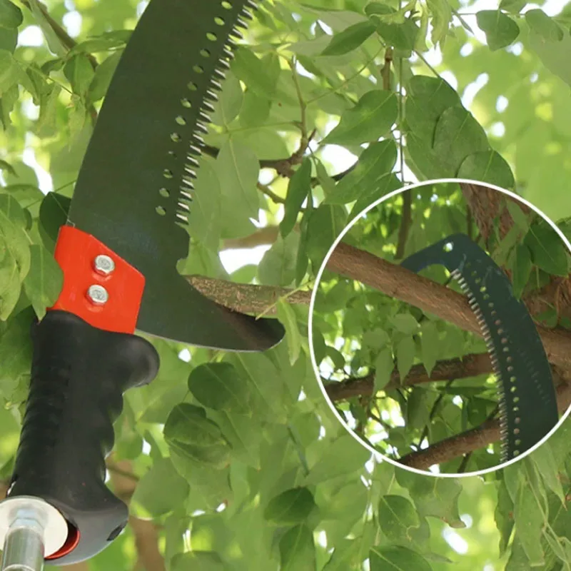 Telescopic High Branch Saw Stainless Steel High Altitude Tree Pruning Saw Double Hook Multifunctional Portable Garden Hand Tool
Telescopic High Branch Saw Stainless Steel High Altitude Tree Pruning Saw Double Hook Multifunctional Portable Garden Hand Tool