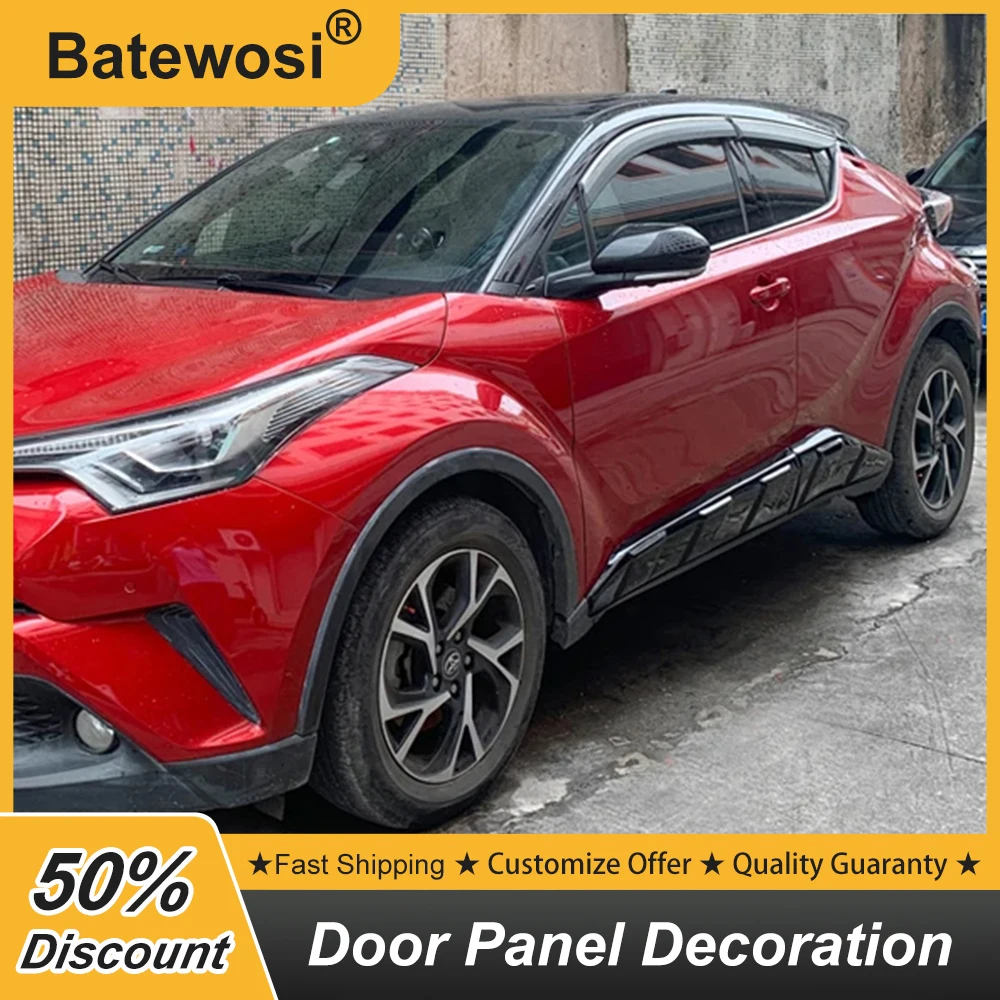 For Toyota CHR 2018 2019 2020 2021 2022 2023 Side Door Panel Trim Protection Decoration 6Pcs/Set Black Carbon Color Exterior
For Toyota CHR 2018 2019 2020 2021 2022 2023 Side Door Panel Trim Protection Decoration 6Pcs/Set Black Carbon Color Exterior