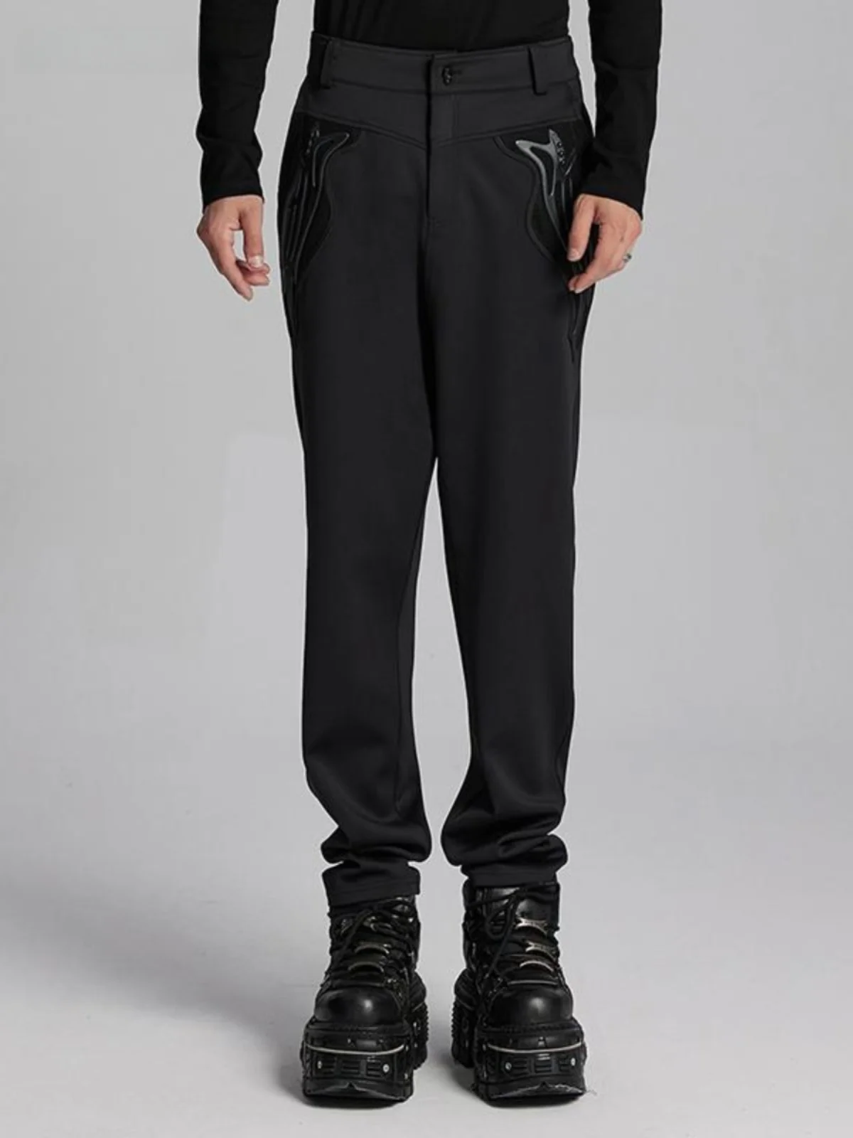 Dark Casual Pants Men's Autumn Winter New Simple Elastic Sports Pants Cool Street Slim Fit Trousers for Daily Wear
Dark Casual Pants Men's Autumn Winter New Simple Elastic Sports Pants Cool Street Slim Fit Trousers for Daily Wear