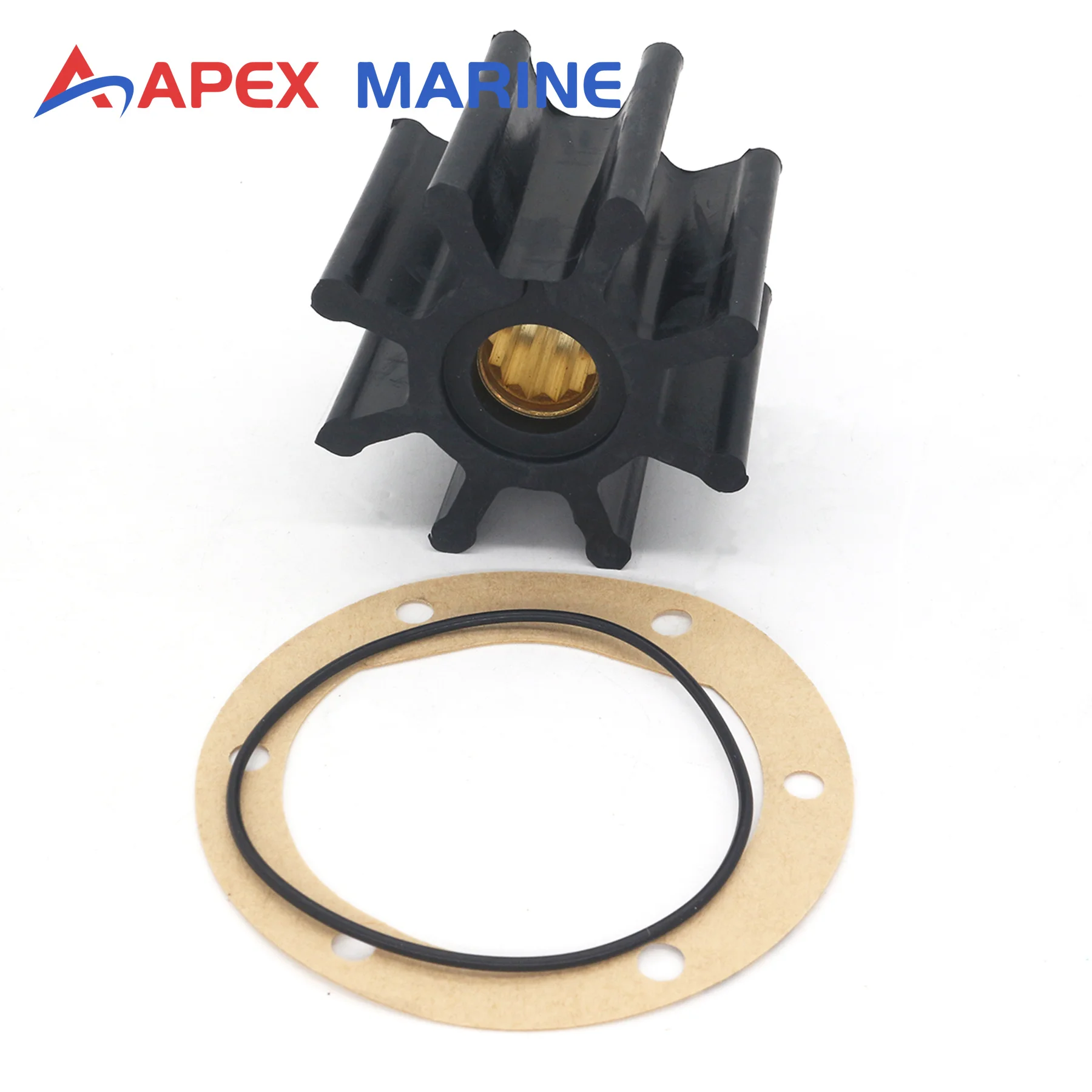 Flexible Impeller Kit Compatible with Jabsco 920-0001 Johnson 09-1028B Sherwood 18200K Cummins 650607 7400 500206 89550 9-45710
Flexible Impeller Kit Compatible with Jabsco 920-0001 Johnson 09-1028B Sherwood 18200K Cummins 650607 7400 500206 89550 9-45710