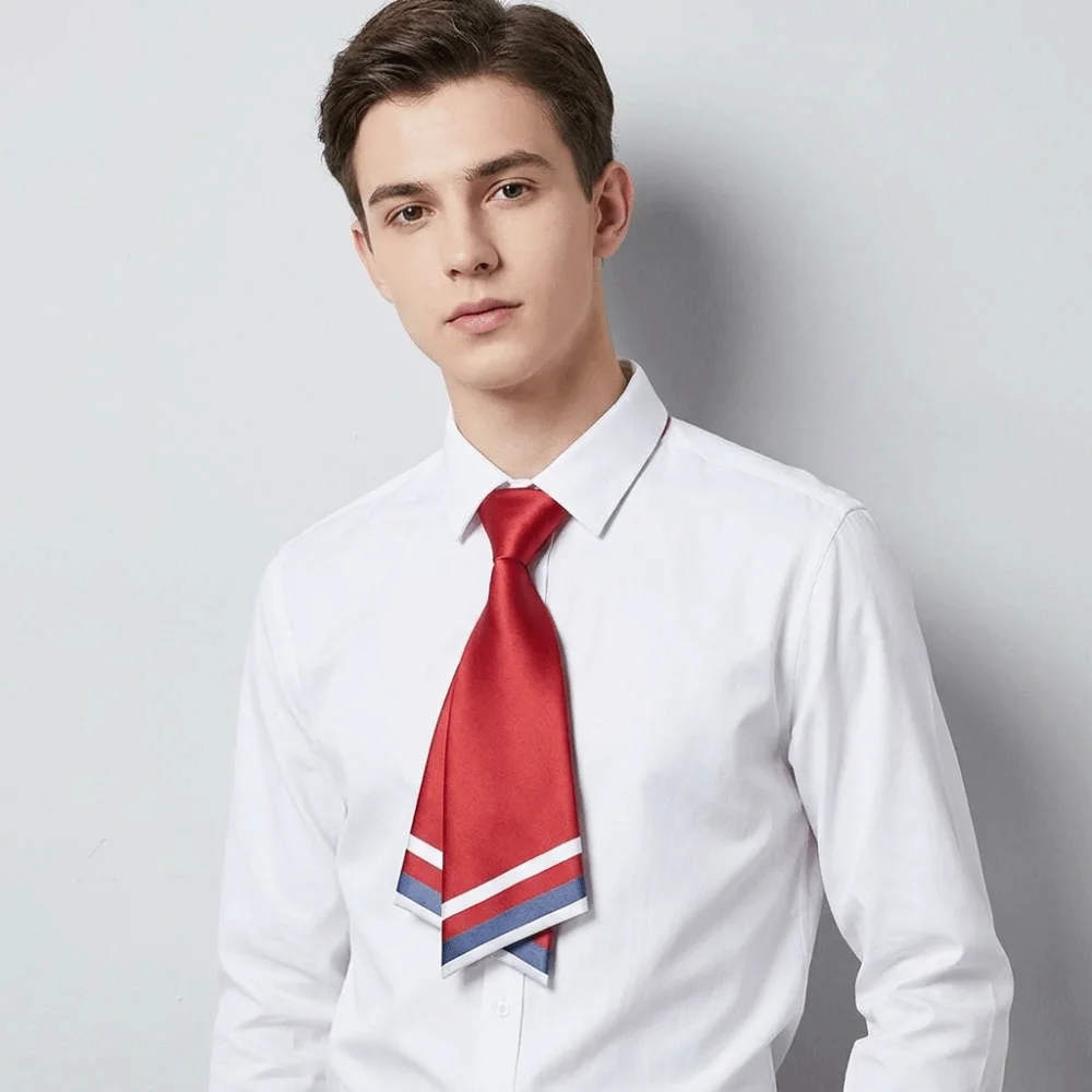 Stripe Small Necktie Suit Gravatas Double-layer Children Tie Business Ties Lazy Ties School Uniform Tie Blaze Accessories
Stripe Small Necktie Suit Gravatas Double-layer Children Tie Business Ties Lazy Ties School Uniform Tie Blaze Accessories