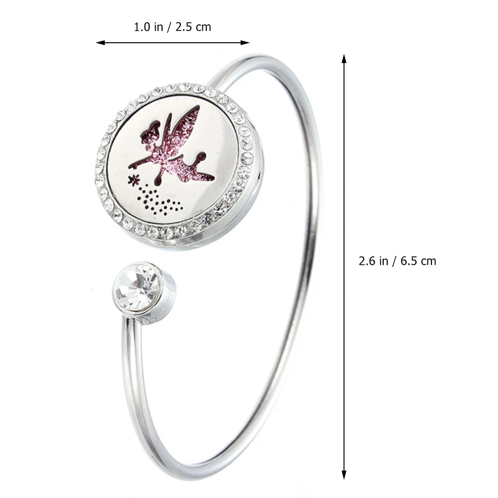 1pc Titanium Steel Aromatherapy Bracelet Hollow Out Scented Piece Creative Bangle For Women Stylish Daily
1pc Titanium Steel Aromatherapy Bracelet Hollow Out Scented Piece Creative Bangle For Women Stylish Daily